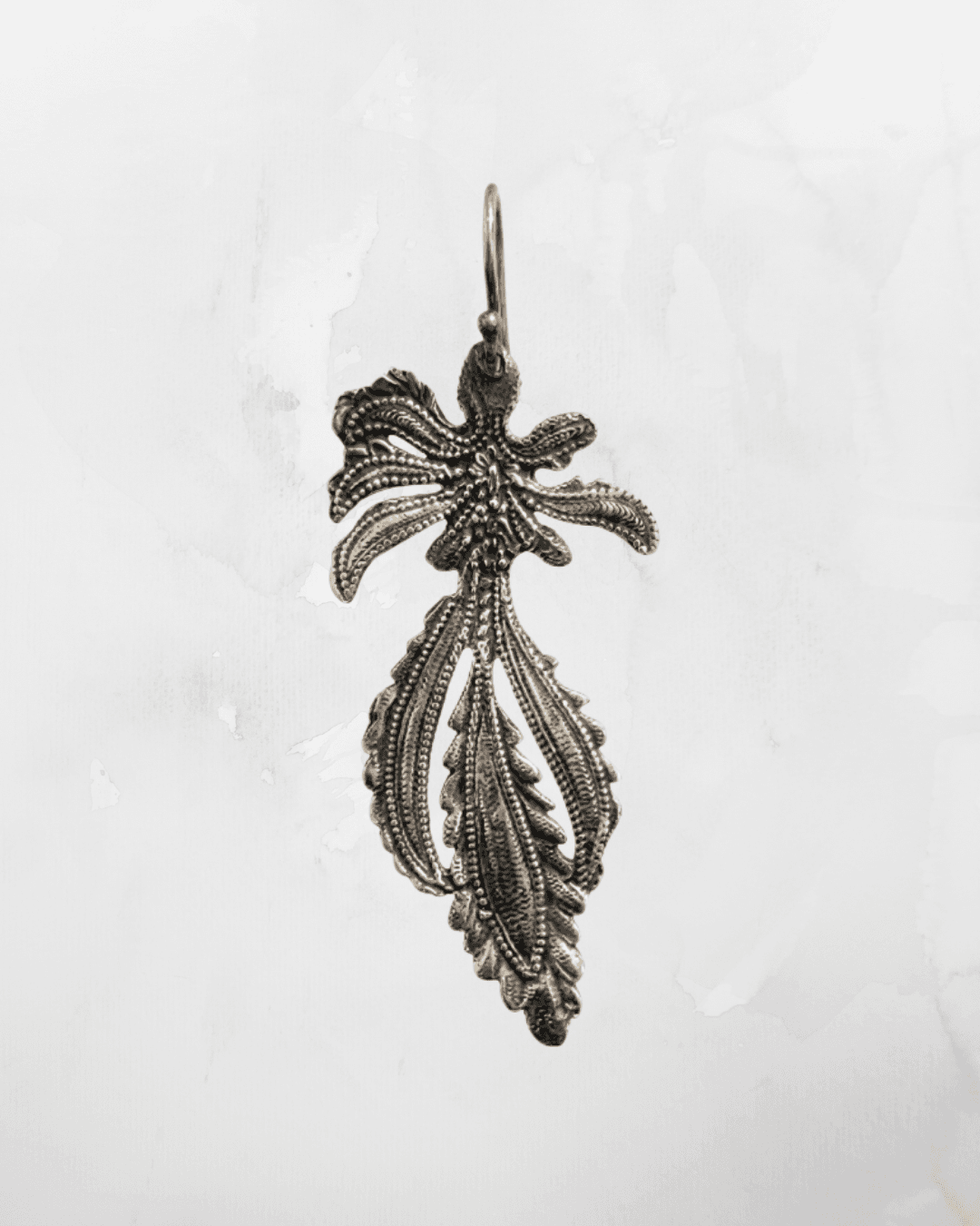 Brincos Pluma Barroca